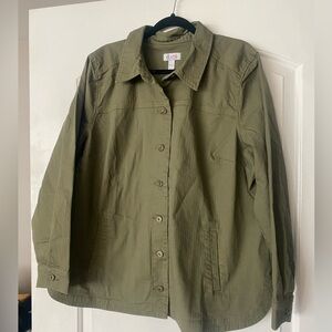 D&Co. Long Sleeve Button Down Shirt Sz XL